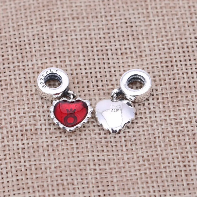 (Bild für) PANDORA Pandora Forever, Fuchsia Emaille-Anhänger-Charm - 790471EN07 - Ansicht 2