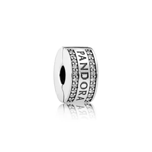 (Bild für) PANDORA PANDORA silberner Insignien-/Logo-Clip - 792056CZ