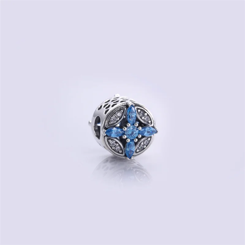 (Bild für) PANDORA Patterns of Frost Charm, mehrfarbige kristallklare CZ - 791995NMBMX - Ansicht 2