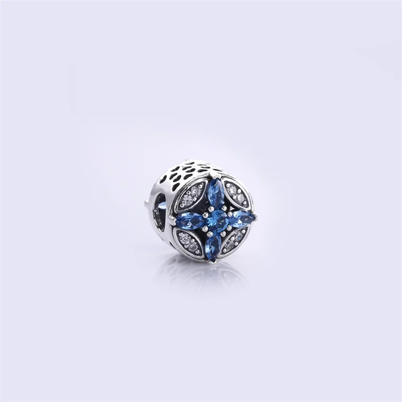 (Bild für) PANDORA Patterns of Frost Charm, mehrfarbige kristallklare CZ - 791995NMBMX - Ansicht 3