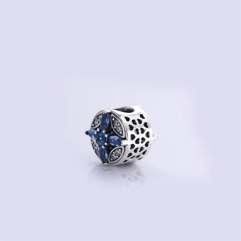 (Bild für) PANDORA Patterns of Frost Charm, mehrfarbige kristallklare CZ - 791995NMBMX - Ansicht 4