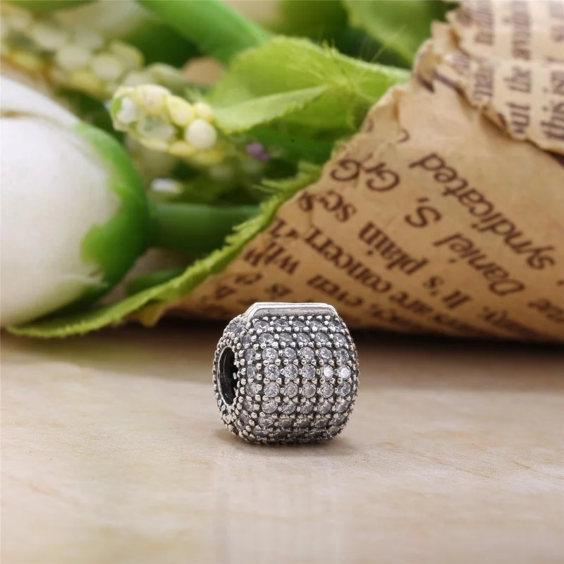 (Bild für) PANDORA Pavé-Fassclip, klare CZ - 791873CZ - Ansicht 2
