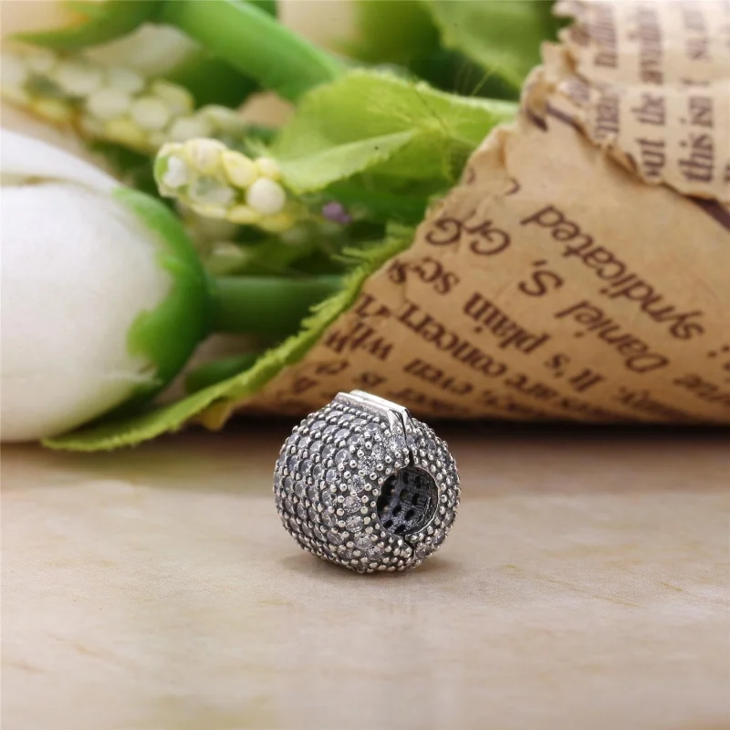 (Bild für) PANDORA Pavé-Fassclip, klare CZ - 791873CZ - Ansicht 3