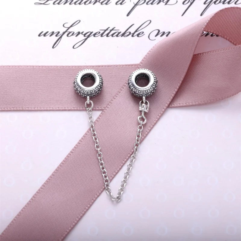 (Bild für) PANDORA Pavé Inspiration Sicherheitskette - 791736CZ - Ansicht 2