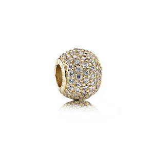 (Bild für) PANDORA Pavé Lights Charm, klare CZ 14K Gold - 750819CZ