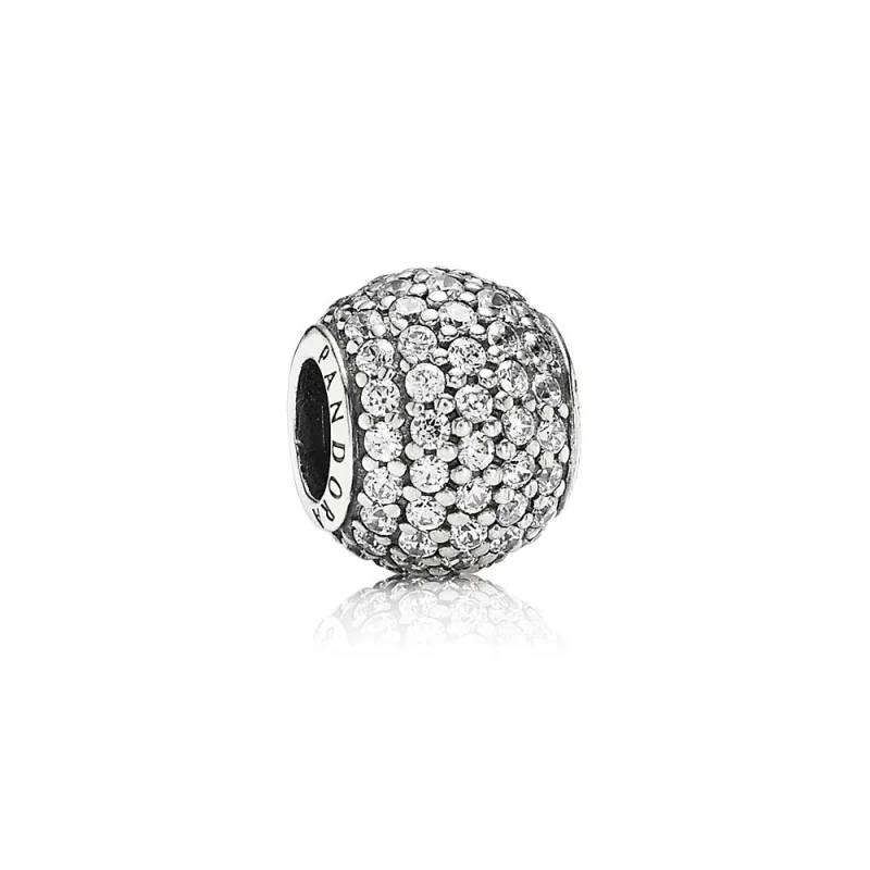 (Bild für) PANDORA Pavé Pretty Ball Charm - 791051CZ