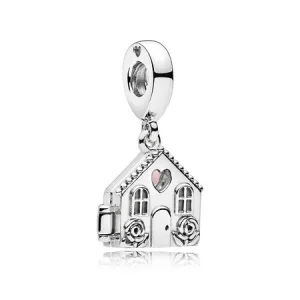 (Bild für) PANDORA Perfect Home Dangle Charm, blassrosa Emaille - 797056EN160