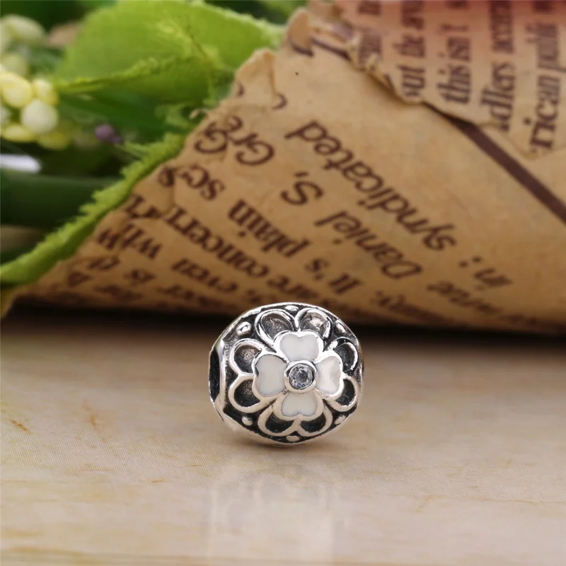 (Bild für) PANDORA Pflaumenblüten-Clip - PW00012-1 - Ansicht 3