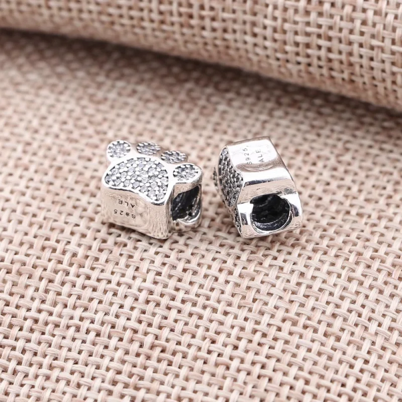 (Bild für) Pandora Pfoten Charm - 791714CZ - Ansicht 2