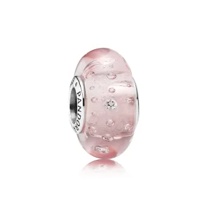 (Bild für) PANDORA Pink Efferveszenz, klare Cz-Perle - 791615CZ