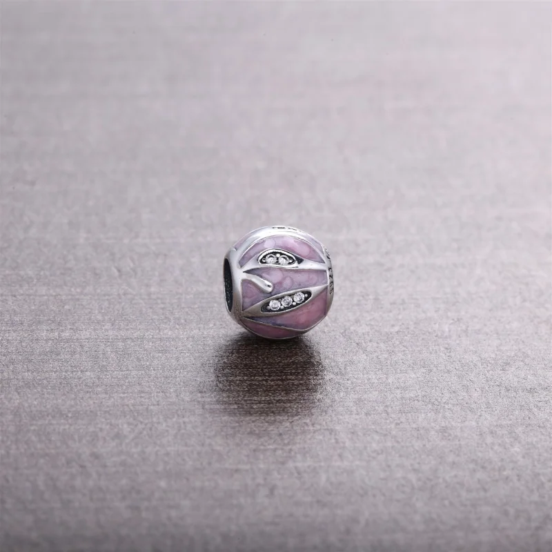 (Bild für) PANDORA Pink Nature's Radiance Charm - 791969PCZ - Ansicht 2