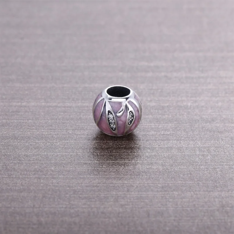 (Bild für) PANDORA Pink Nature's Radiance Charm - 791969PCZ - Ansicht 3