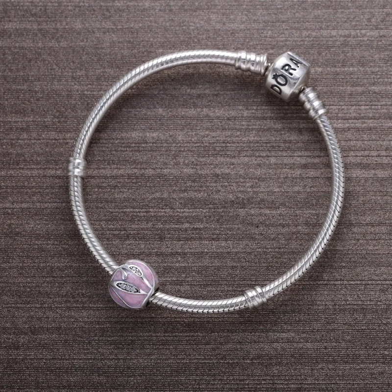 (Bild für) PANDORA Pink Nature's Radiance Charm - 791969PCZ - Ansicht 4