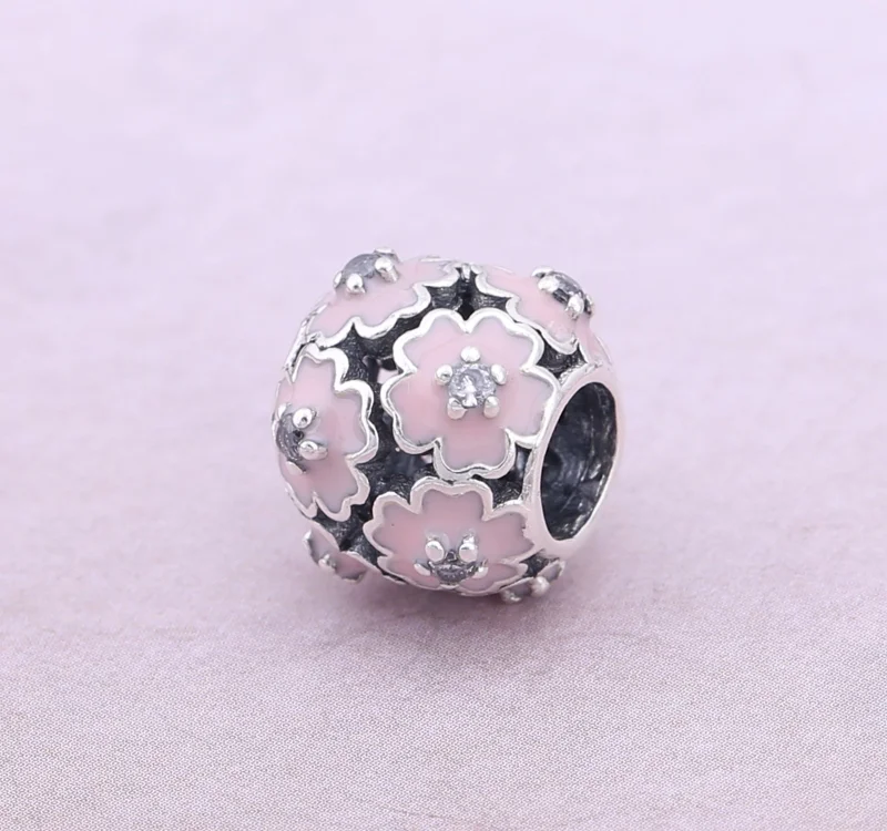 (Bild für) PANDORA Pink Primrose Meadow Charm - 791488EN68 - Ansicht 2