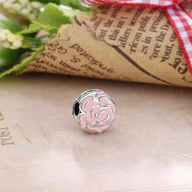 (Bild für) PANDORA Pink Rose Clip - 791292EN40 - Ansicht 3