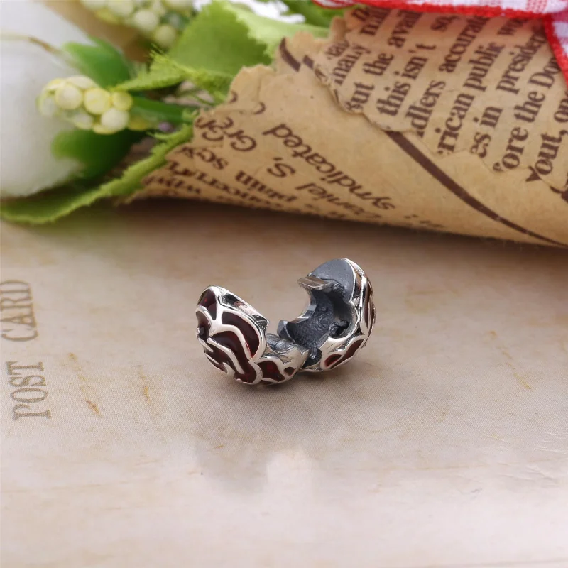 (Bild für) PANDORA Pink Rose Clip - 791292EN40 - Ansicht 5