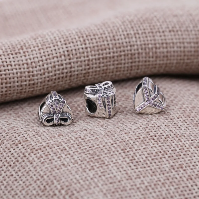 (Bild für) PANDORA Pink With Love Schokoladenbox-Charm - 791423PCZ - Ansicht 2