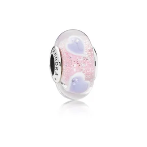 (Bild für) PANDORA Plentiful Hearts Charm aus Muranoglas - 796599CZ