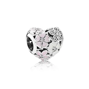(Bild für) PANDORA Poetic Blooms Charm - 791825ENMX