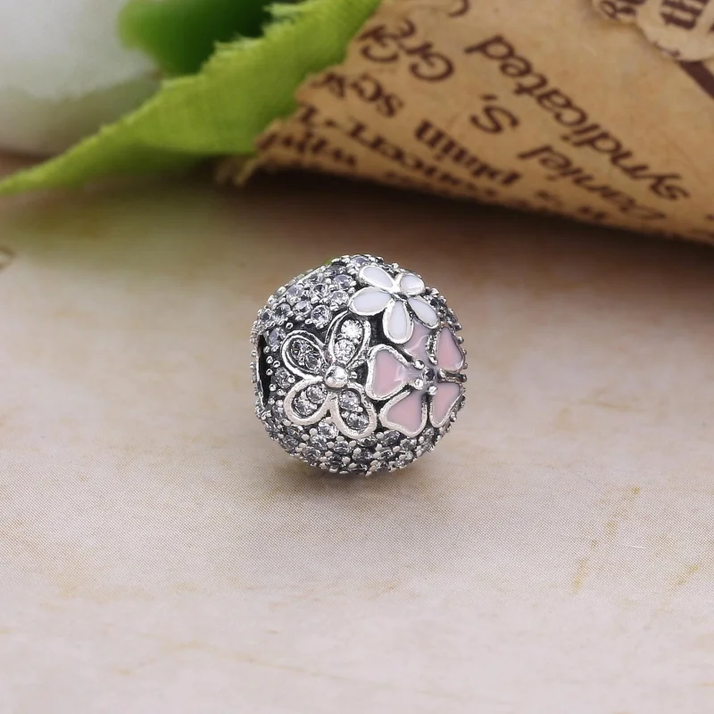 (Bild für) PANDORA Poetic Blooms Clip-Perlen - 792084CZ - Ansicht 2