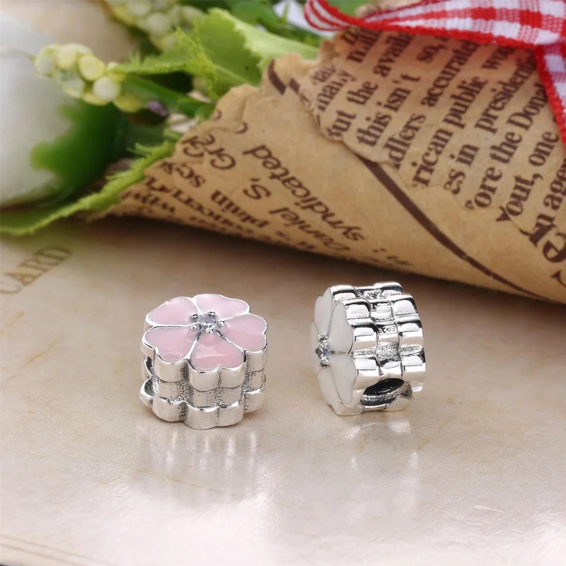 (Bild für) PANDORA Primel-Charm - 791822EN12A - Ansicht 4