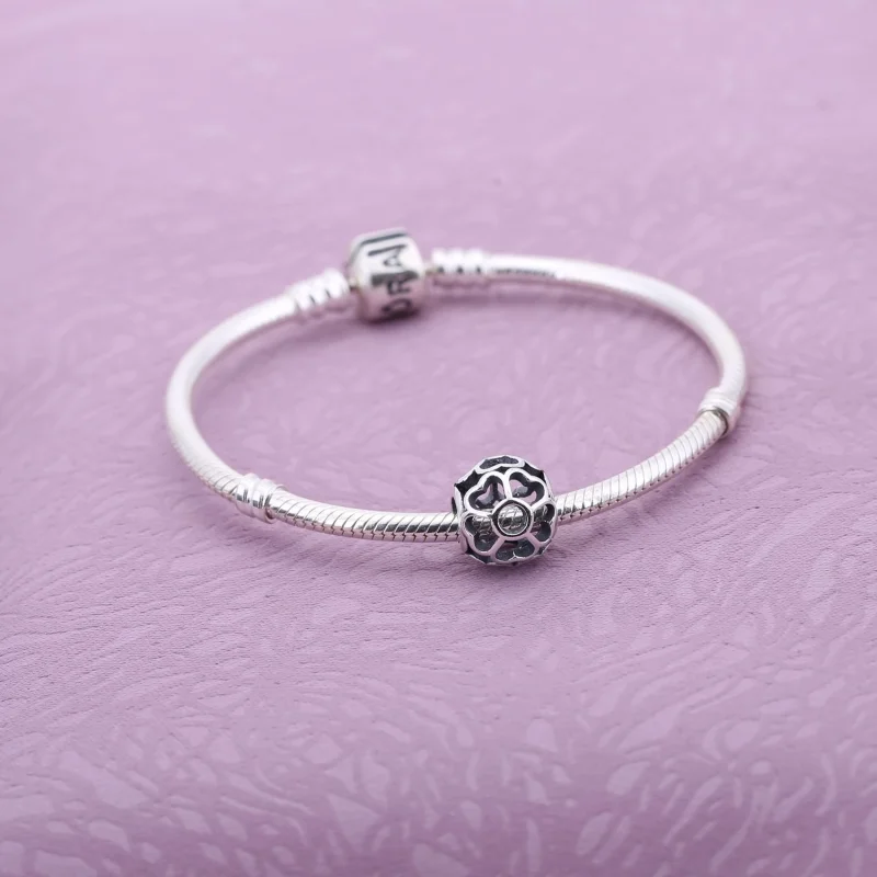 (Bild für) PANDORA Primrose Openwork Charm - 791489 - Ansicht 2