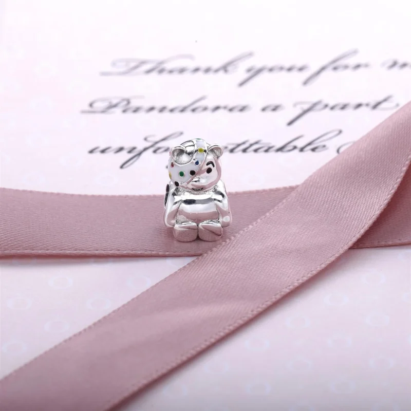 (Bild für) PANDORA Pudsey-Bär-Charm in limitierter Auflage - 791990ENMX - Ansicht 2