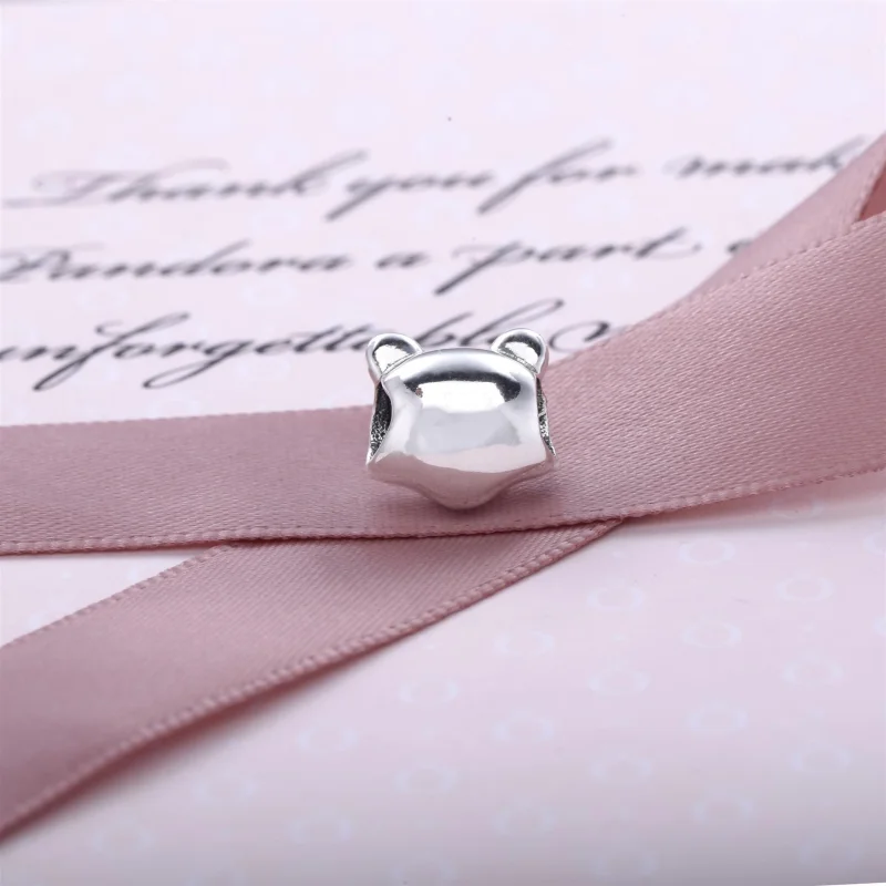 (Bild für) PANDORA Pudsey Bär Silber Charm - 791789CZN - Ansicht 3