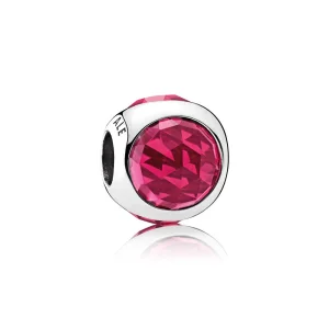 (Bild für) PANDORA Radiant Droplet Cerise Crystals Charm - 792095NCC