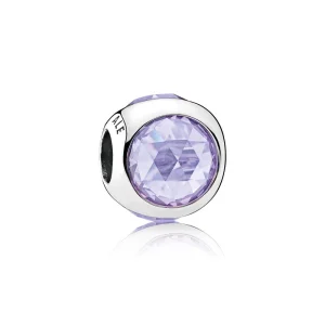 (Bild für) PANDORA Radiant Droplet Lavender CZ Charm - 792095LCZ