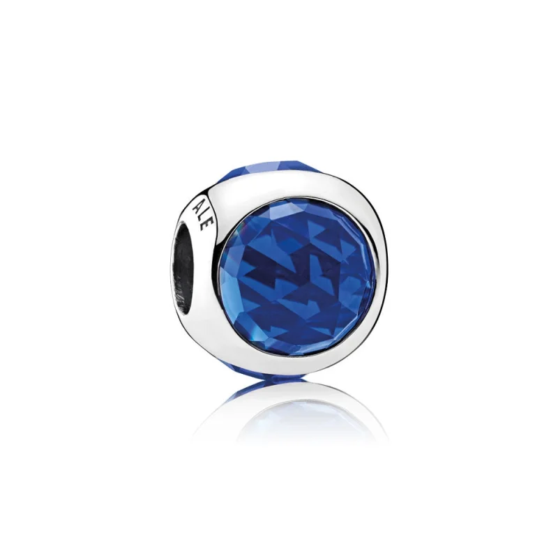 (Bild für) PANDORA Radiant Droplet Royal Blue Crystals Charm - 792095NCB