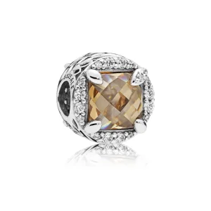 (Bild für) PANDORA Radiant Grains of Energy Charm, klare und goldfarbene CZ - 797650CCZ
