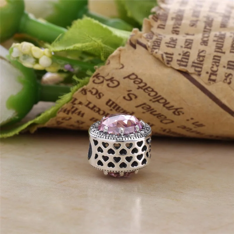 (Bild für) PANDORA Radiant Hearts Charm, klare CZ - 791725CZ - Ansicht 4