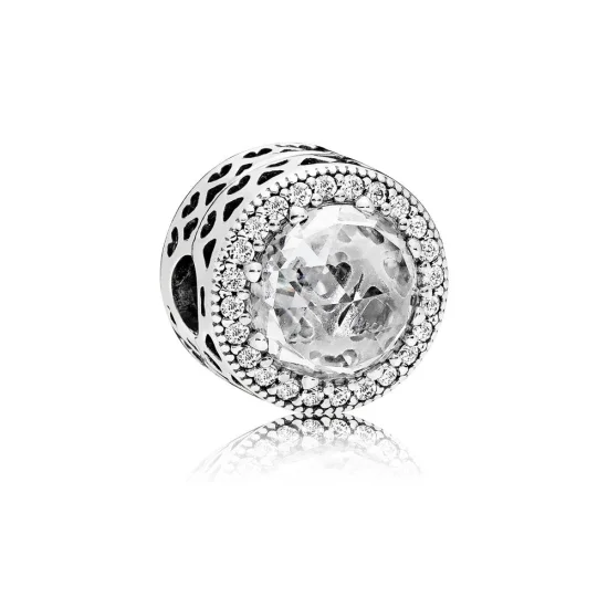 (Bild für) PANDORA Radiant Hearts Clip-Charm - 796239CZ