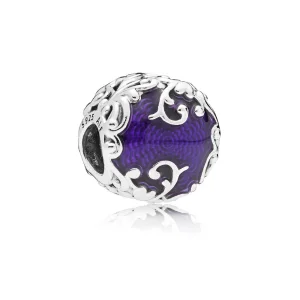 (Bild für) PANDORA Regal Beauty Charm, lila Emaille - 797607EN13