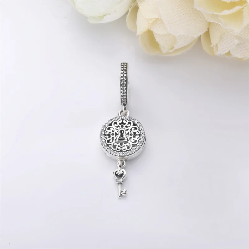 (Bild für) PANDORA Regal Love Schlüsselanhänger, klare CZ - 797660CZ - Ansicht 2