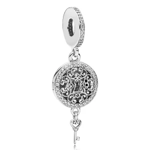 (Bild für) PANDORA Regal Love Schlüsselanhänger, klare CZ - 797660CZ