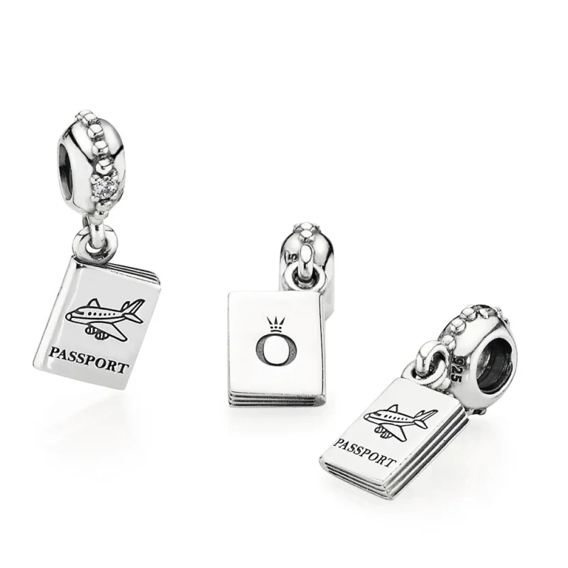 (Bild für) PANDORA Reisepass-Anhänger-Charm - 791147CZ - Ansicht 4