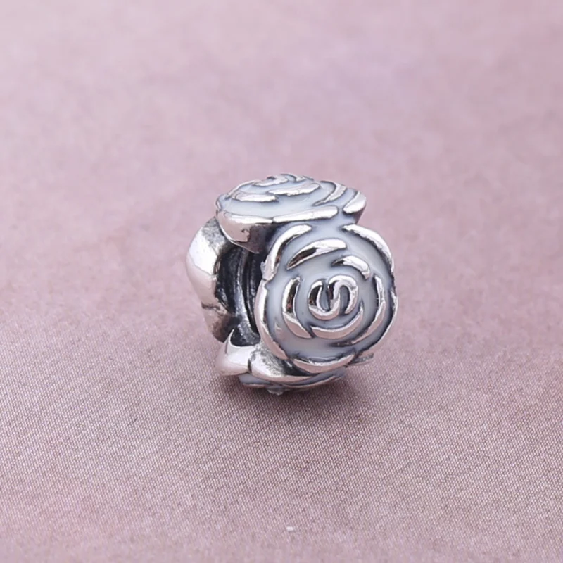 (Bild für) PANDORA Rosa Rose Charm-Clip - 791291EN40 - Ansicht 5