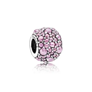 (Bild für) PANDORA Rosa schimmernde Tröpfchen-Charm - 791755PCZ
