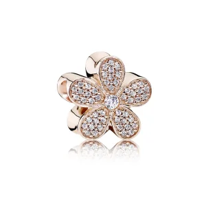 (Bild für) PANDORA Rosegold Schillernder Gänseblümchen-Charm - 781480CZ