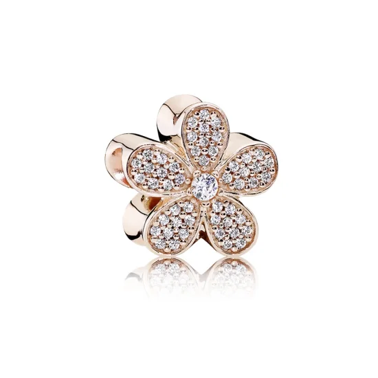 (Bild für) PANDORA Rosegold Schillernder Gänseblümchen-Charm - 781480CZ