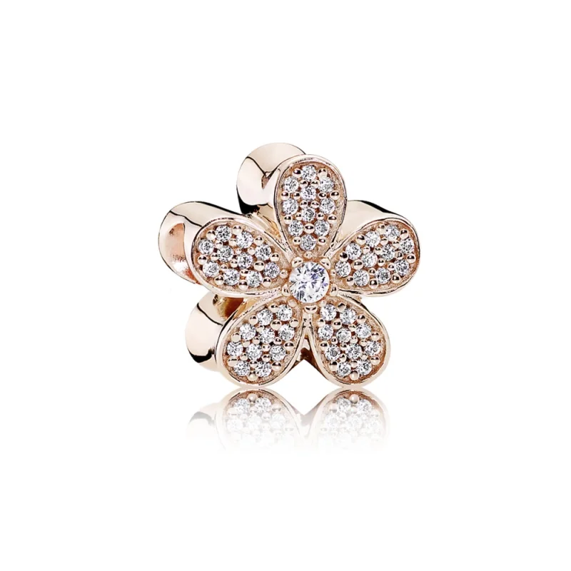 (Bild für) PANDORA Rosegold Schillernder Gänseblümchen-Charm - 781480CZ