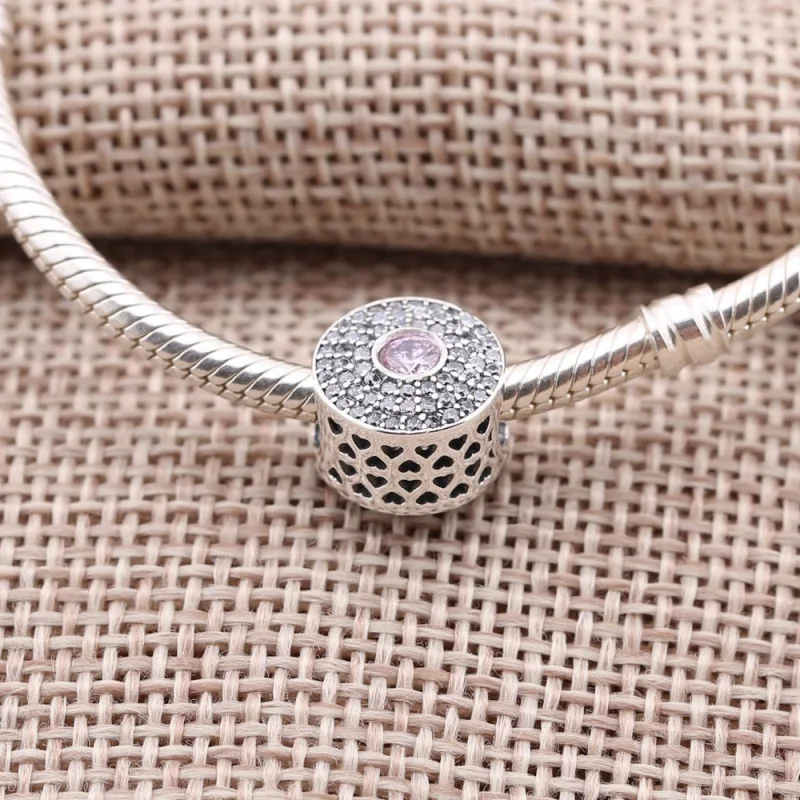 (Bild für) PANDORA Rosy Radiant Splendor Charm - 791763NBP - Ansicht 2