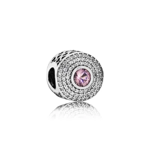 (Bild für) PANDORA Rosy Radiant Splendor Charm - 791763NBP