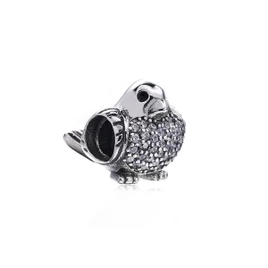 (Bild für) PANDORA Rotkehlchen-Charm - 791731CZR