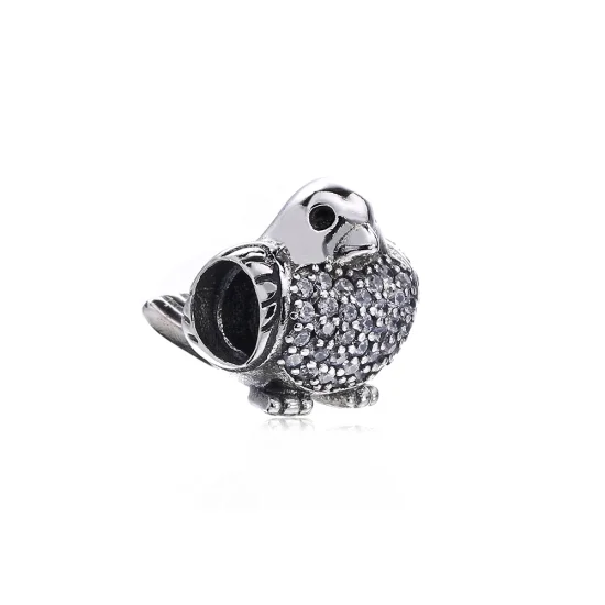 (Bild für) PANDORA Rotkehlchen-Charm - 791731CZR