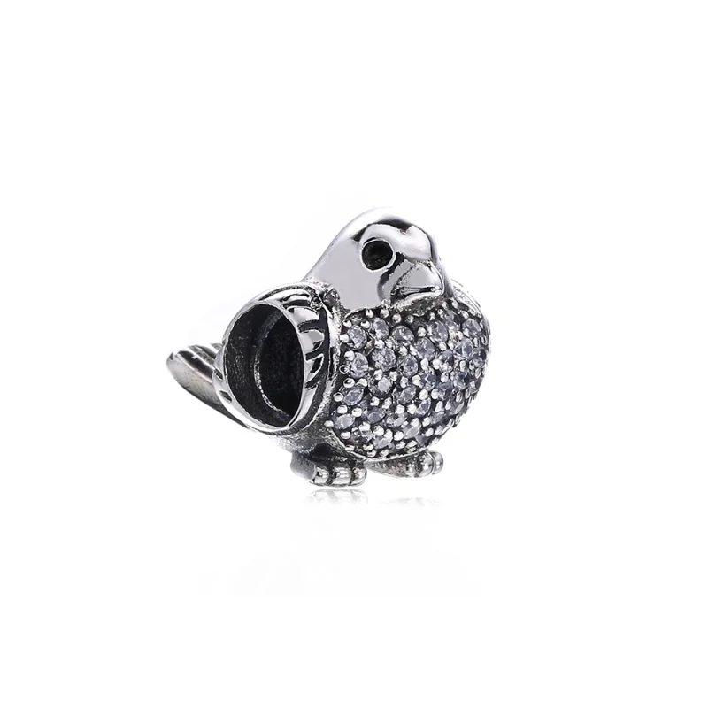 (Bild für) PANDORA Rotkehlchen-Charm - 791731CZR
