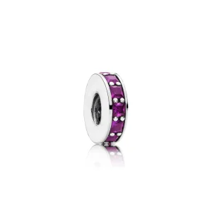 (Bild für) PANDORA Royal Purple Eternity Spacer Charm - 791724NRP
