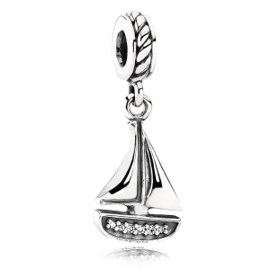 (Bild für) PANDORA Sail Away, klarer Cz-Anhänger-Charm - 791138CZ